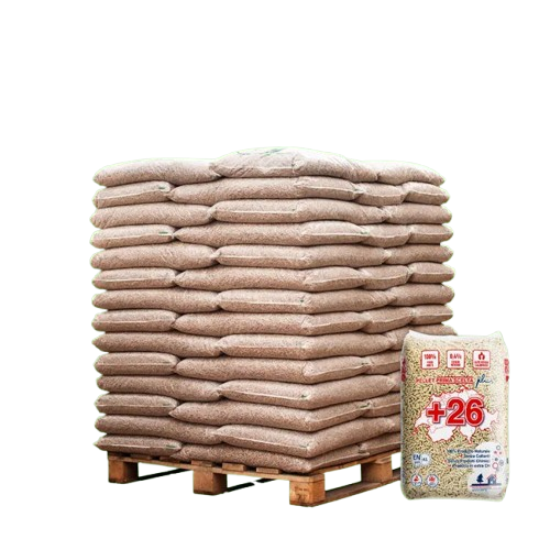 Pellets Swiss+26 ENplus A1 in abete -  66 sacchi da 15 kg