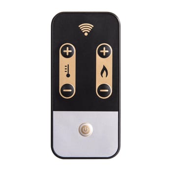 Stufa a pellet ventilata Mannu Equation 9 kW bianco