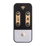 Stufa a pellet ventilata Mannu Equation 9 kW bianco